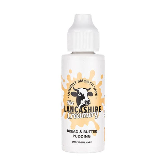 BUY 1 GET 1 FREE | Bread & Butter Pudding 100ml Shortfill E-Liquid by The Lancashire CreameryVAPE INDIA