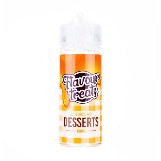 BUY 1 GET 1 FREE | Butterscotch 100ml Shortfill E-Liquid by Flavour TreatsVAPE INDIA