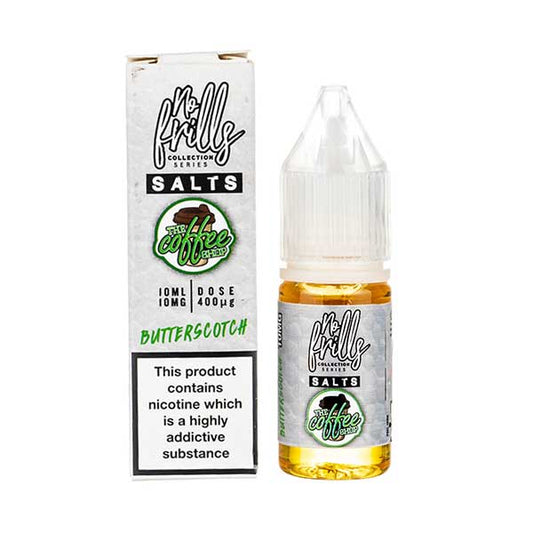 BUY 1 GET 1 FREE | Butterscotch Nic Salt E-Liquid by No Frills The Coffee ShopVAPE INDIA