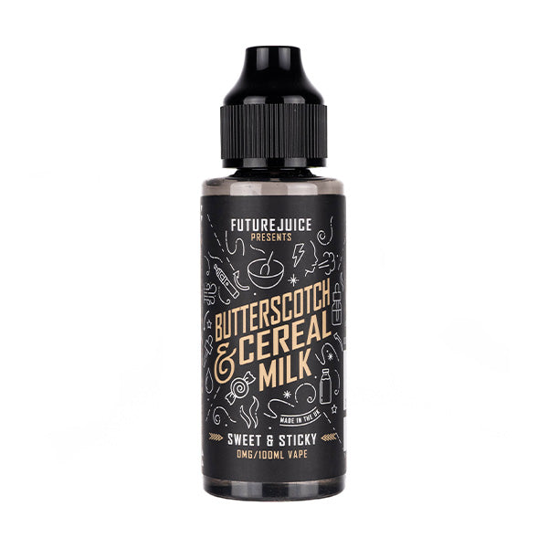 BUY 1 GET 1 FREE | Butterscotch Cereal Milk 100ml Shortfill E-Liquid by Future JuiceVAPE INDIA