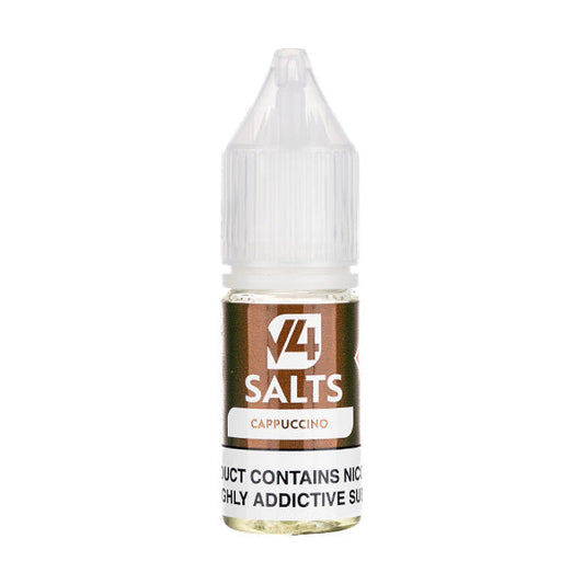 BUY 1 GET 1 FREE | Cappuccino Ice Nic Salt E-Liquid by V4 VapourVAPE INDIA