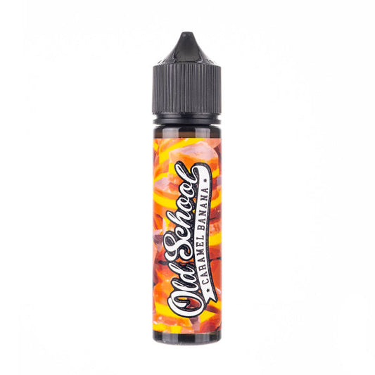 BUY 1 GET 1 FREE | Caramel Banana 50ml Shortfill E-Liquid by Old SchoolVAPE INDIA