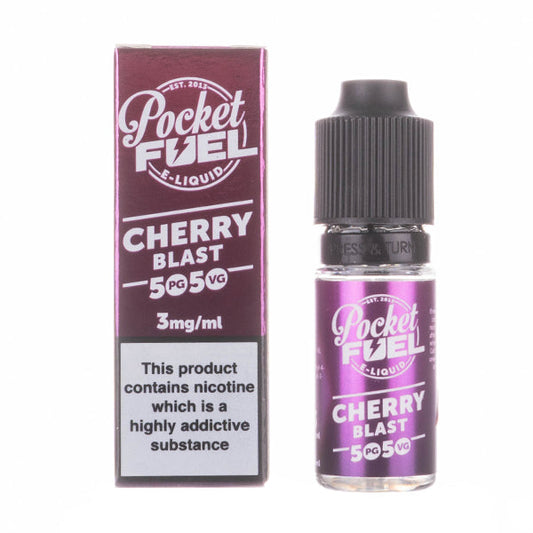 BUY 1 GET 1 FREE | Cherry Blast 50-50 E-Liquid by Pocket FuelVAPE INDIA