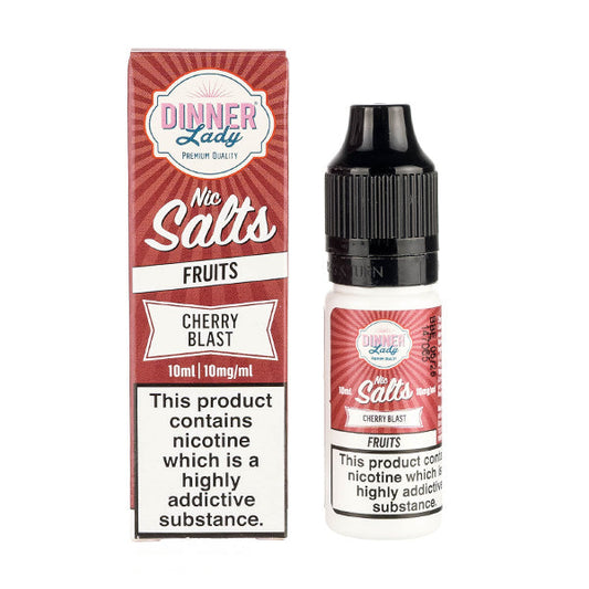 BUY 1 GET 1 FREE | Cherry Blast Nic Salt E-Liquid by Dinner LadyVAPE INDIA