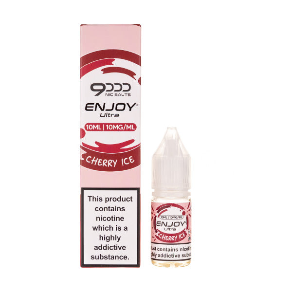 BUY 1 GET 1 FREE | Cherry Ice Nic Salt E-Liquid by Enjoy Ultra 9000VAPE INDIA