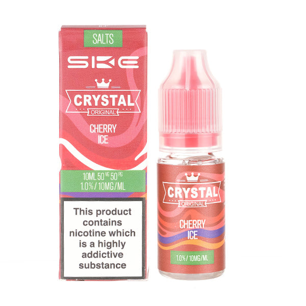 BUY 1 GET 1 FREE | Cherry Ice Nic Salt E-Liquid by SKE CrystalVAPE INDIA