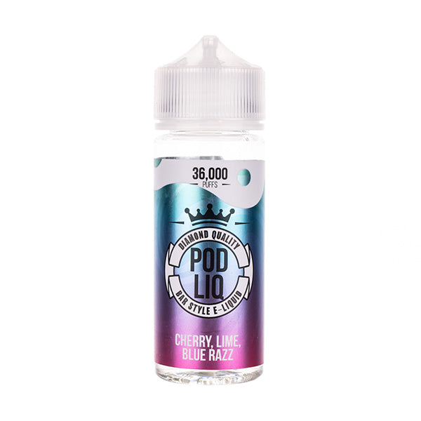 BUY 1 GET 1 FREE | Cherry Lime Blue Raspberry 120ml (50/50) Shortfill by Pod LiqVAPE INDIA