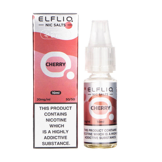 BUY 1 GET 1 FREE | Cherry Nic Salt E-Liquid by Elf Bar ELFLIQVAPE INDIA