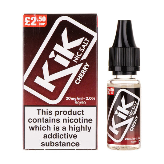 BUY 1 GET 1 FREE | Cherry Nic Salt E-Liquid by KikVAPE INDIA