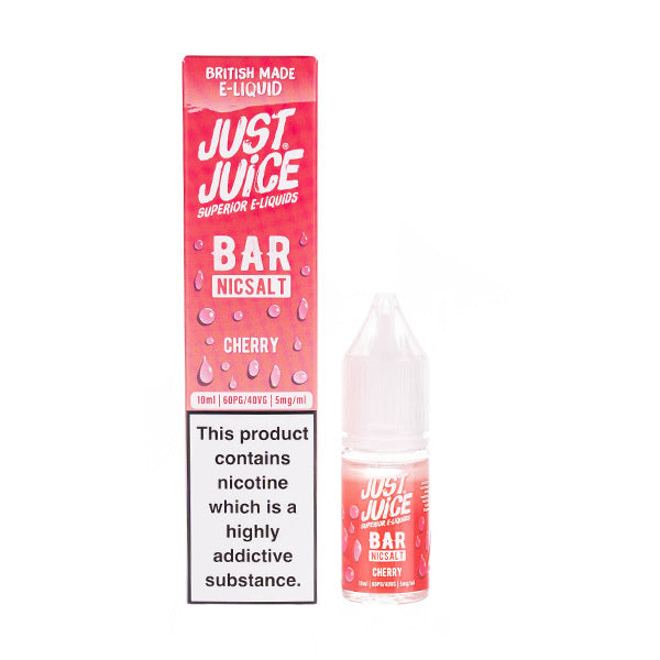 BUY 1 GET 1 FREE | Cherry Bar Nic Salt E-Liquid by Just JuiceVAPE INDIA