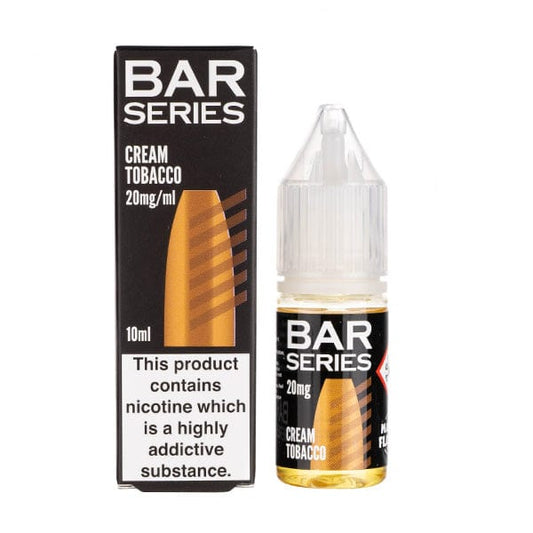 BUY 1 GET 1 FREE | Cream Tobacco Nic Salt E-Liquid by Bar SeriesVAPE INDIA