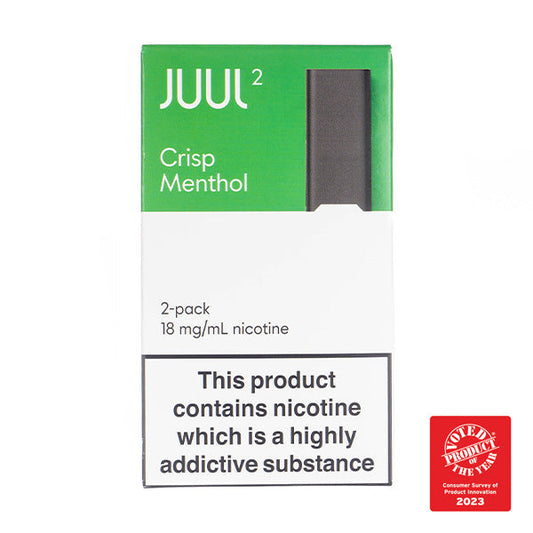 BUY 1 GET 1 FREE | Crisp Menthol 18mg Juul2 PodsVAPE INDIA