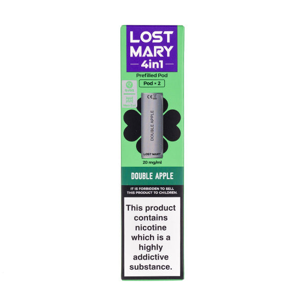 BUY 1 GET 1 FREE | Double Apple 4-in-1 Prefilled Pods by Lost MaryVAPE INDIA