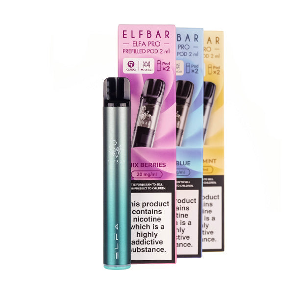 BUY 1 GET 1 FREE | Elf Bar ELFA Pro Pod Kit BundleVAPE INDIA