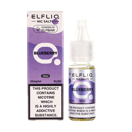 BUY 1 GET 1 FREE | Blueberry Nic Salt E-Liquid by ElfliqVAPE INDIA