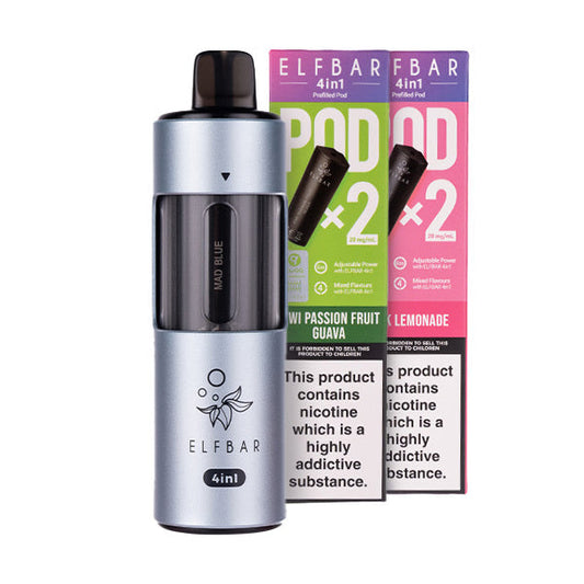 BUY 1 GET 1 FREE | Elf Bar 4 in 1 Pod Kit BundleVAPE INDIA