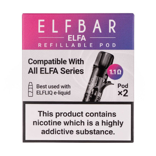 BUY 1 GET 1 FREE | Elf Bar Elfa Refillable PodsVAPE INDIA