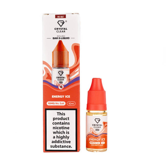 BUY 1 GET 1 FREE | Energy Ice Nic Salt E-Liquid by Crystal ClearVAPE INDIA