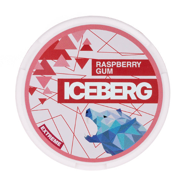 BUY 1 GET 1 FREE | Extreme Raspberry Gum Nicotine Pouches by IcebergVAPE INDIA