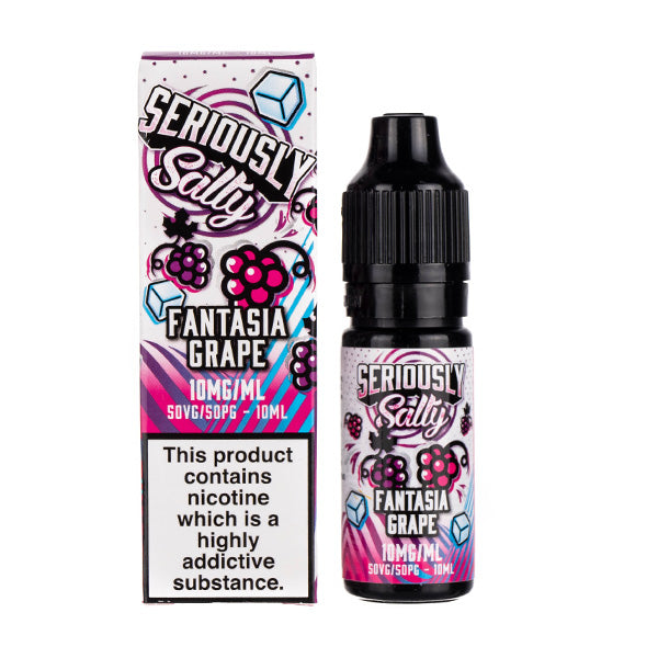 BUY 1 GET 1 FREE | Fantasia Grape Nic Salt E-Liquid by Seriously Salty FusionzVAPE INDIA