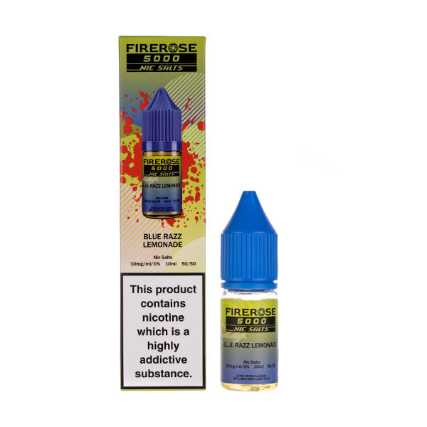 BUY 1 GET 1 FREE | Firerose 5000 Blue Razz Lemonade Nic Salt E-Liquid by EluxVAPE INDIA