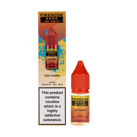 BUY 1 GET 1 FREE | Firerose 5000 Fizzy Gummy Nic Salt E-Liquid by EluxVAPE INDIA