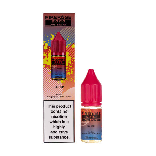 BUY 1 GET 1 FREE | Firerose 5000 Ice Pop Nic Salt E-Liquid by EluxVAPE INDIA