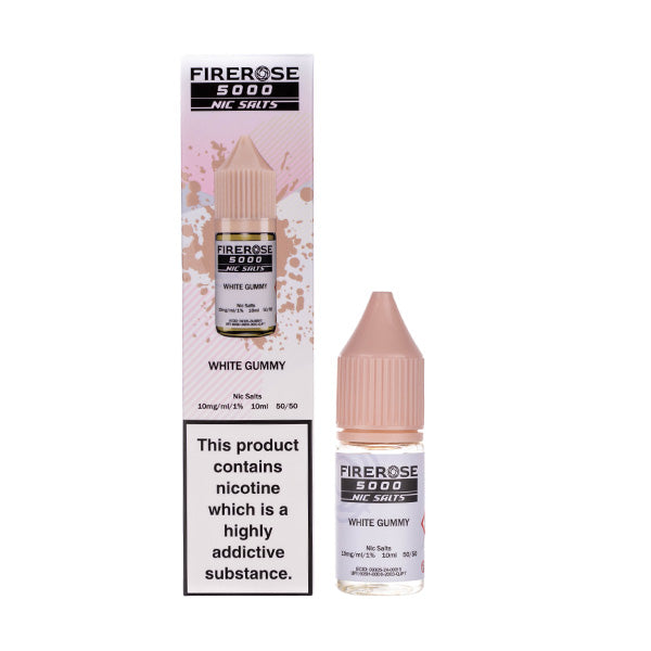 BUY 1 GET 1 FREE | Firerose 5000 White Gummy Nic Salt E-Liquid by EluxVAPE INDIA