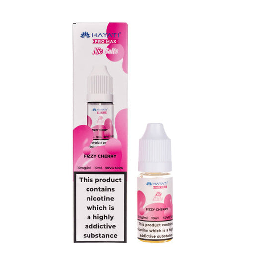 BUY 1 GET 1 FREE | Fizzy Cherry Nic Salt E-Liquid by Hayati Pro MaxVAPE INDIA