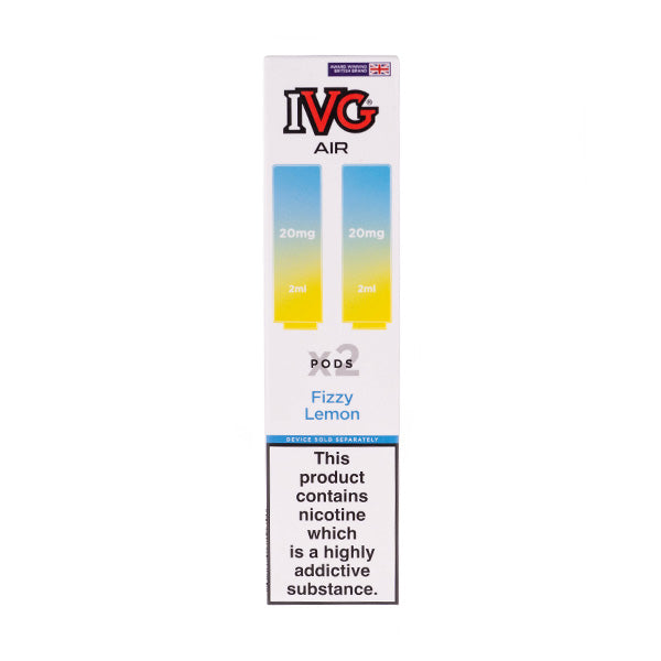 BUY 1 GET 1 FREE | Fizzy Lemon IVG Air Pro Prefilled PodsVAPE INDIA