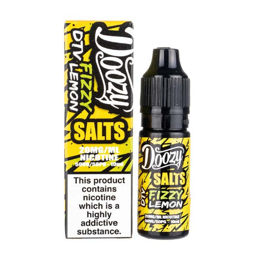 BUY 1 GET 1 FREE | Fizzy Lemon Nic Salt E-Liquid by DoozyVAPE INDIA