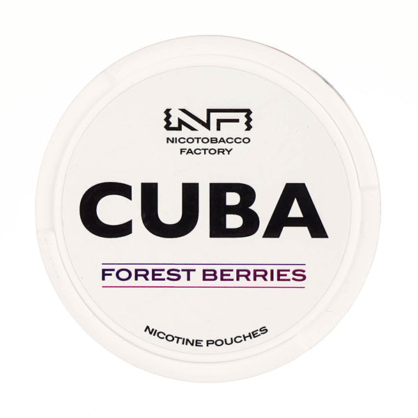 BUY 1 GET 1 FREE | Forest Berries Nicotine Pouches by Cuba WhiteVAPE INDIA