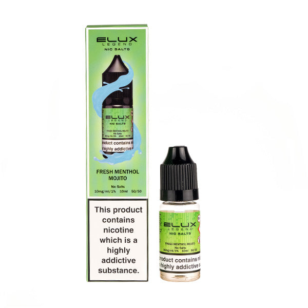 BUY 1 GET 1 FREE | Fresh Menthol Mojito Nic Salt E-Liquid by Elux LegendVAPE INDIA