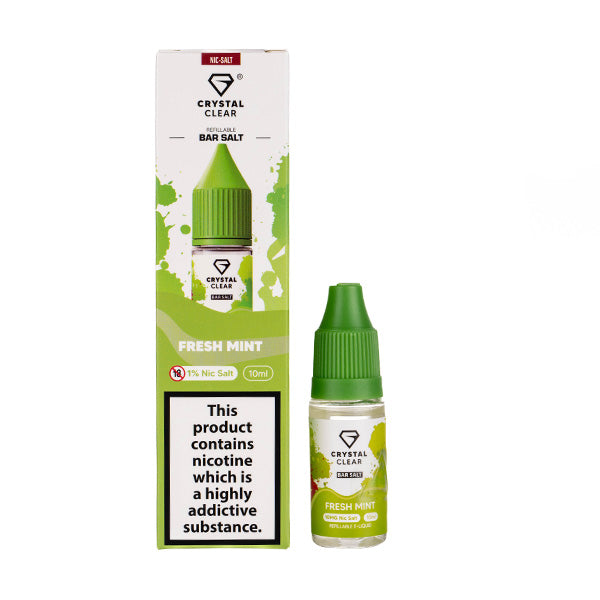 BUY 1 GET 1 FREE | Fresh Mint Nic Salt E-Liquid by Crystal ClearVAPE INDIA