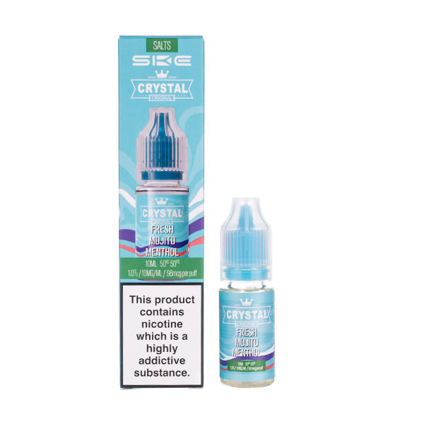 BUY 1 GET 1 FREE | Fresh Mojito Menthol Nic Salt E-Liquid by SKE CrystalVAPE INDIA