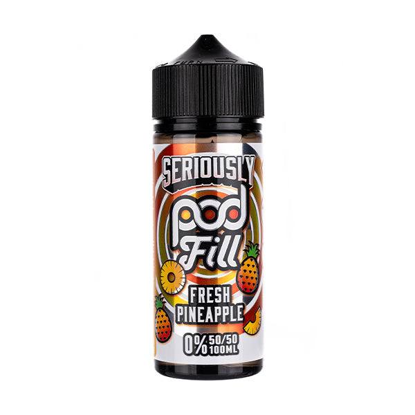 BUY 1 GET 1 FREE | Fresh Pineapple 100ml (50/50) Shortfill by Seriously Pod FillVAPE INDIA