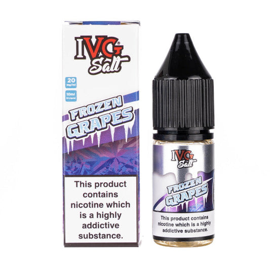 BUY 1 GET 1 FREE | Frozen Grapes Nic Salt E-Liquid by IVGVAPE INDIA