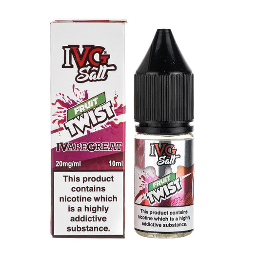 BUY 1 GET 1 FREE | Fruit Twist Nic Salt E-Liquid by IVGVAPE INDIA