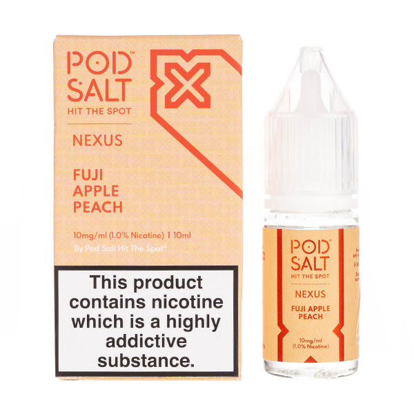 BUY 1 GET 1 FREE | Fuji Apple Peach Nic Salt by Pod Salt NexusVAPE INDIA