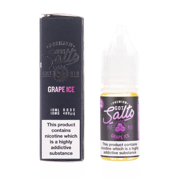 BUY 1 GET 1 FREE | Grape Ice Nic Salt E-Liquid by Got SaltVAPE INDIA