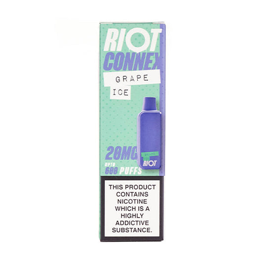 BUY 1 GET 1 FREE | Grape Ice Connex Prefilled Pod by Riot SquadVAPE INDIA