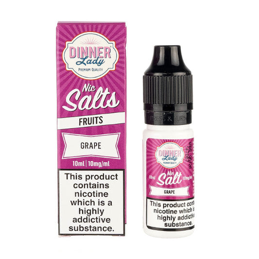 BUY 1 GET 1 FREE | Grape Nic Salt E-Liquid by Dinner LadyVAPE INDIA