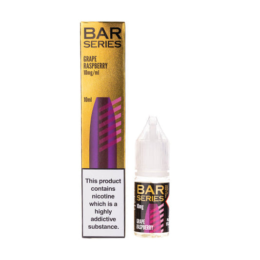 BUY 1 GET 1 FREE | Grape Raspberry Nic Salt E-Liquid by Bar Series Gold EditionVAPE INDIA