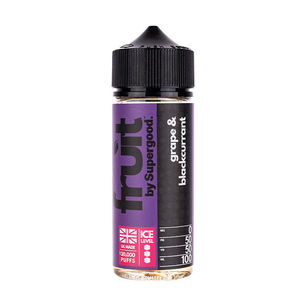 BUY 1 GET 1 FREE | Grape & Blackcurrant (50/50) 100ml Shortfill E-Liquid by SupergoodVAPE INDIA