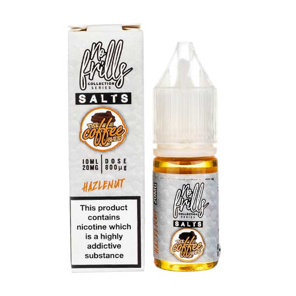 BUY 1 GET 1 FREE | Hazelnut Nic Salt E-Liquid by No Frills The Coffee ShopVAPE INDIA