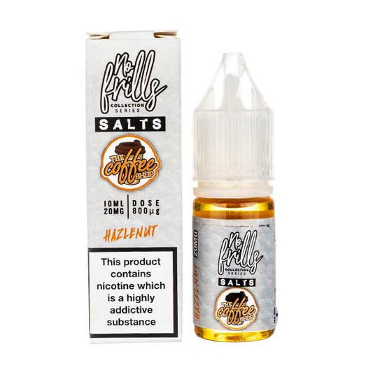 BUY 1 GET 1 FREE | Hazelnut Nic Salt E-Liquid by No Frills The Coffee ShopVAPE INDIA