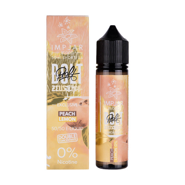 BUY 1 GET 1 FREE | Peach Lemon 50ml (50/50) Shortfill by Imp Jar & Zeus BoltVAPE INDIA