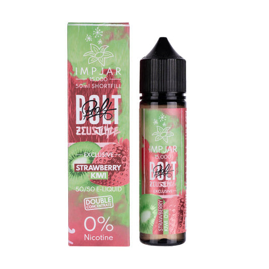 BUY 1 GET 1 FREE | Strawberry Kiwi 50ml (50/50) Shortfill by Imp Jar & Zeus BoltVAPE INDIA