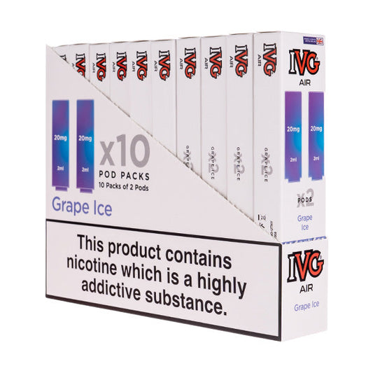 BUY 1 GET 1 FREE | IVG Air 4 in 1 Prefilled Pods [Box of 10]VAPE INDIA