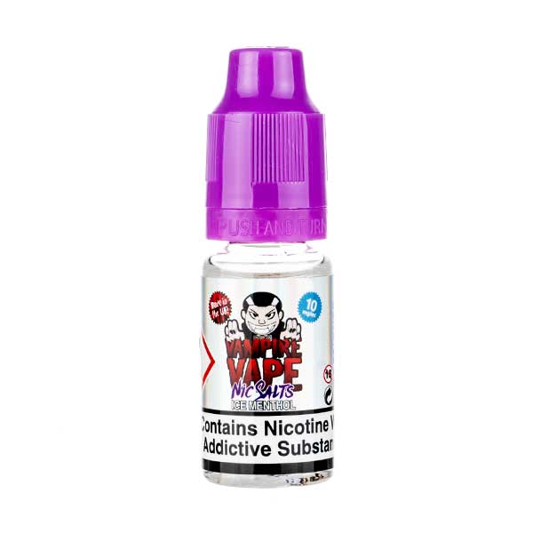 BUY 1 GET 1 FREE | Ice Menthol Nic Salt E-Liquid by Vampire VapeVAPE INDIA